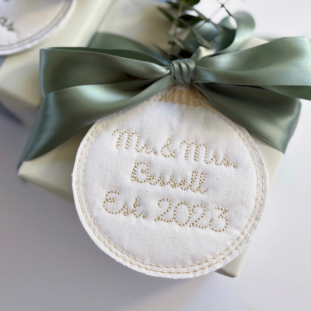 Mr. & Mrs. Christmas Ornament