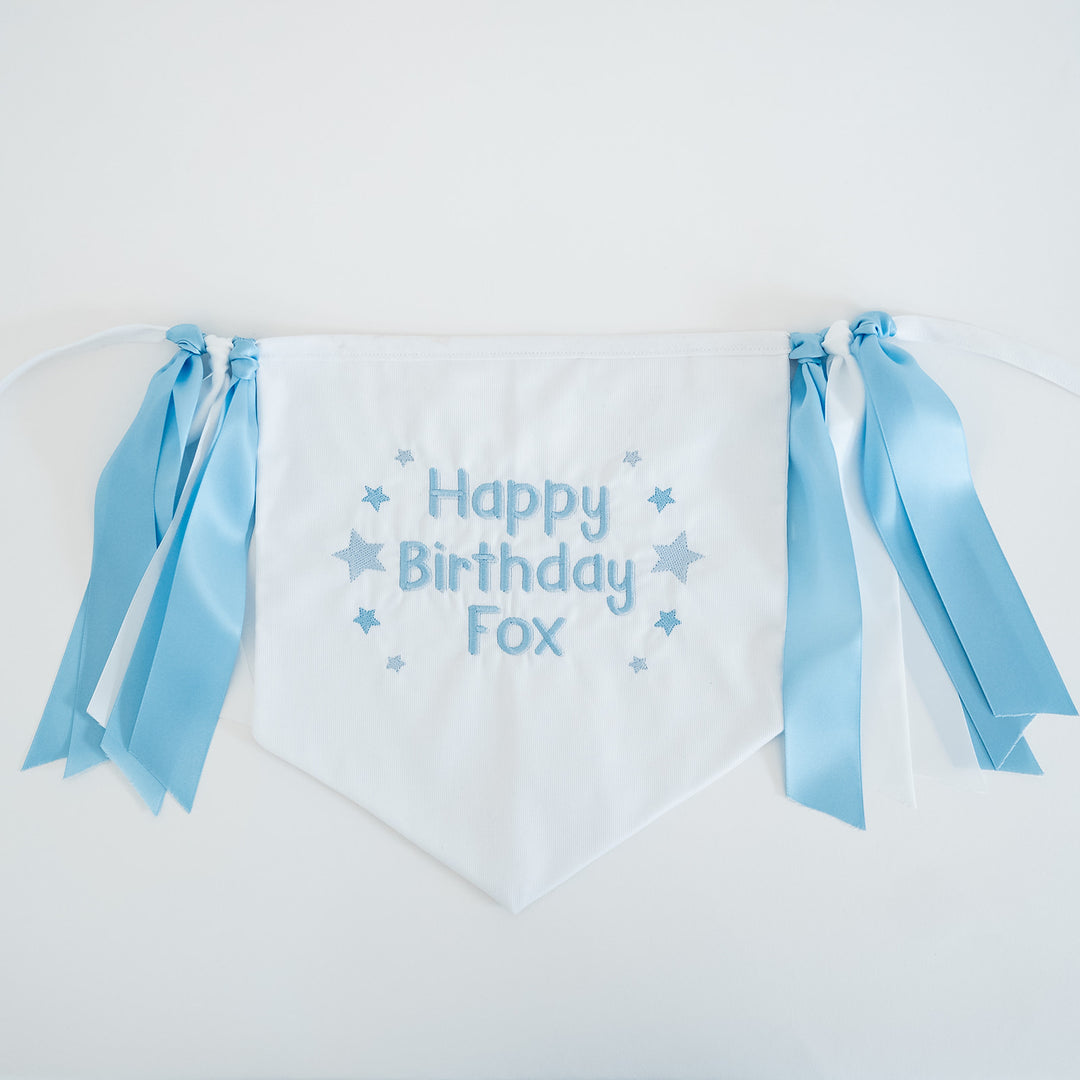 Birthday Star Crest Banner