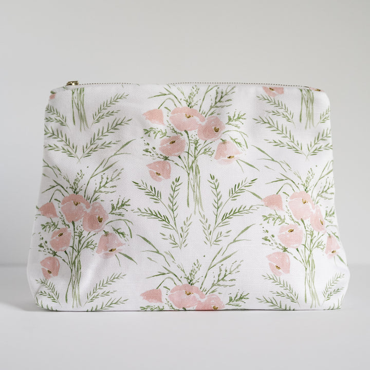 Camilla Moss x Namesake Celebrations Luxury Zip Pouch in Blush Greer