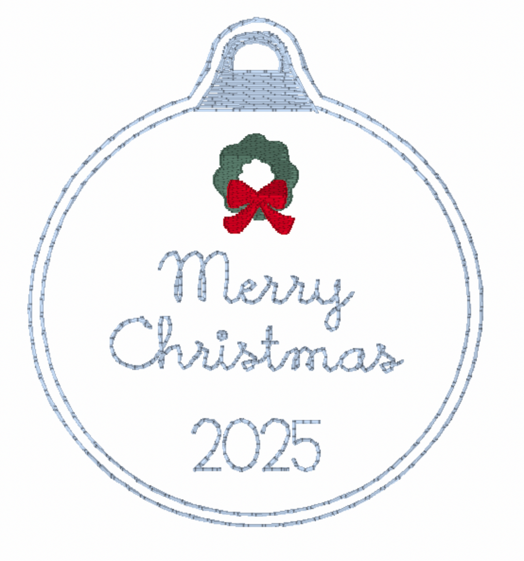 2025 Commemorative Christmas Ornament