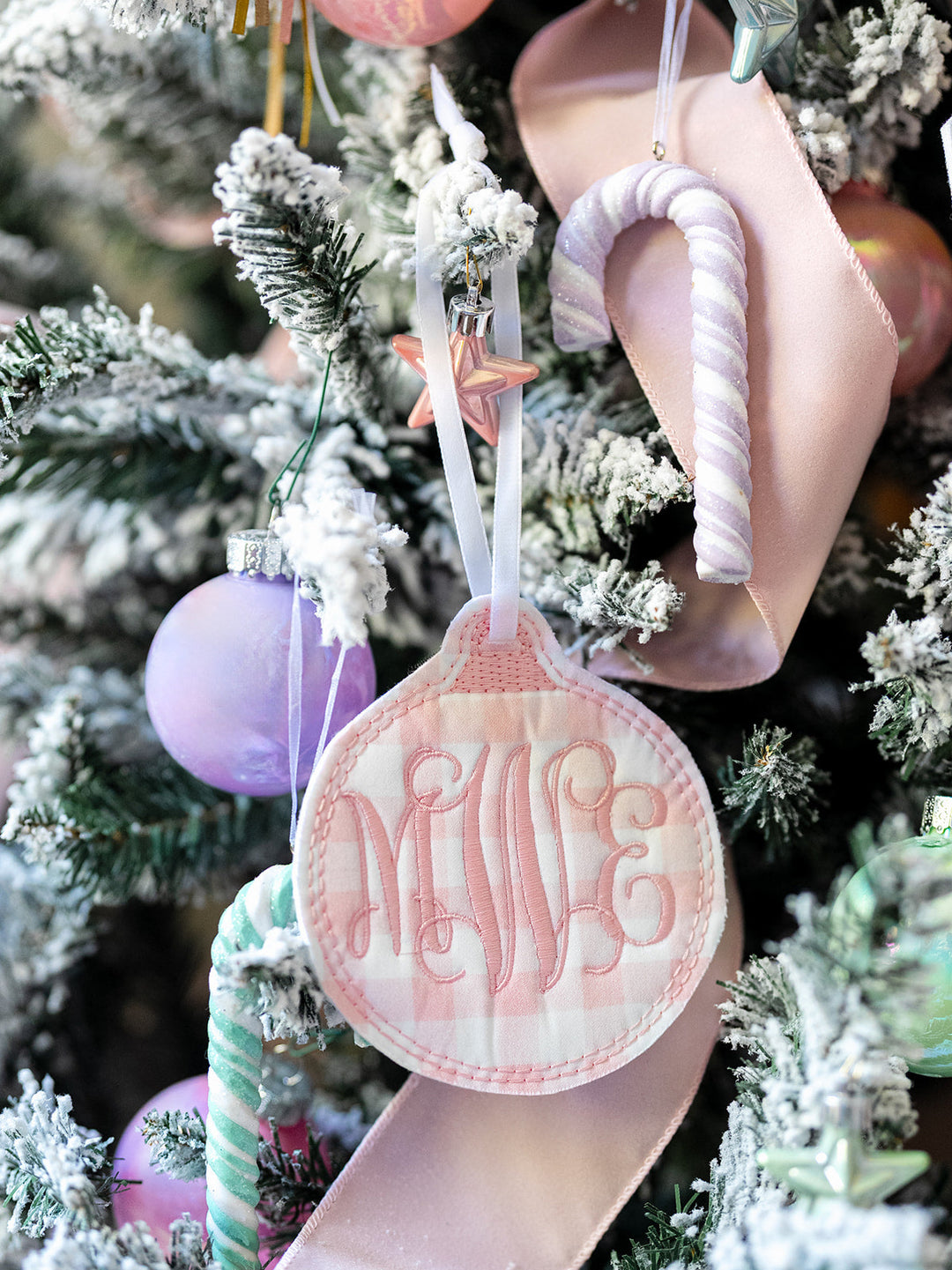 Christmas Little Pink Check