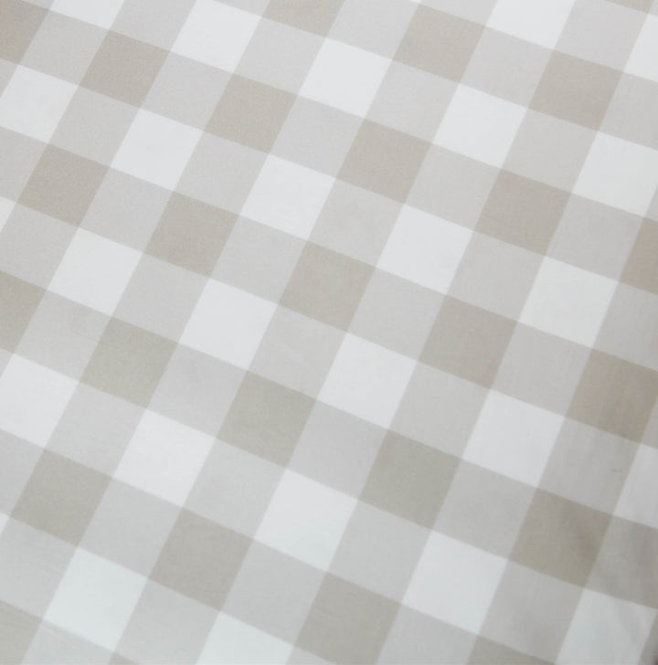 Oat Check Standard Crib Sheet