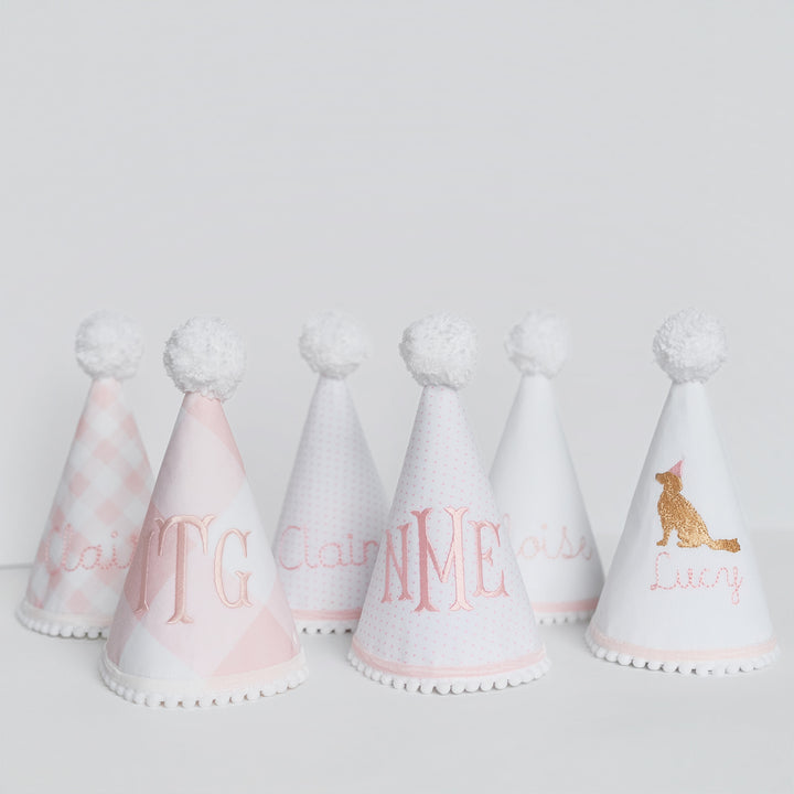 Pink Puppy Party Hat