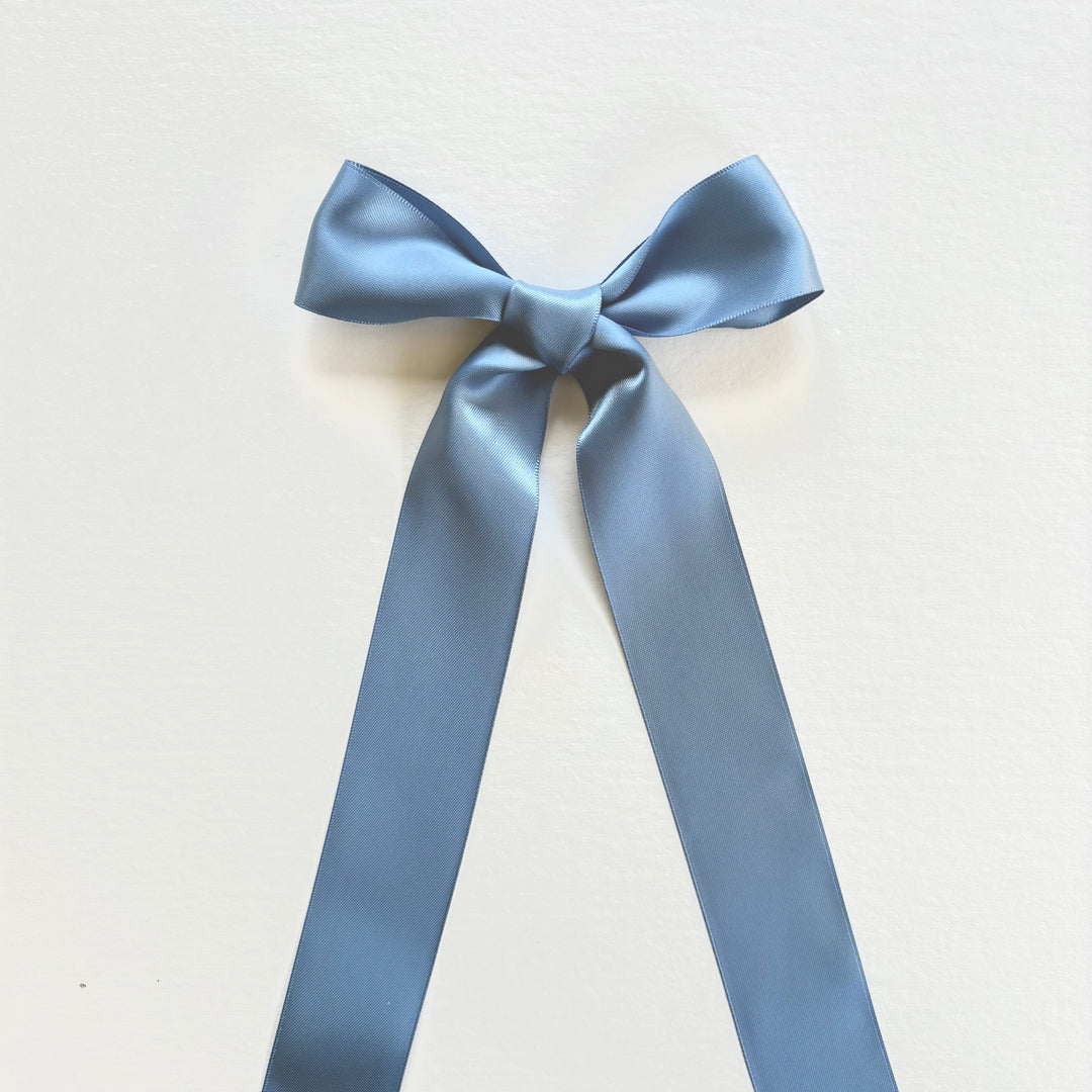 Blue Satin Ribbon