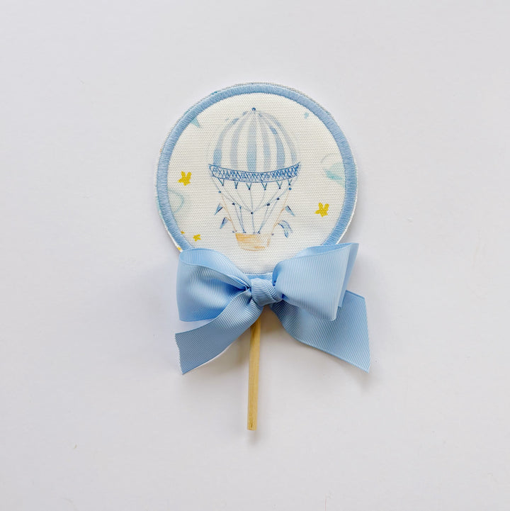Hot Air Balloon Birthday Topper
