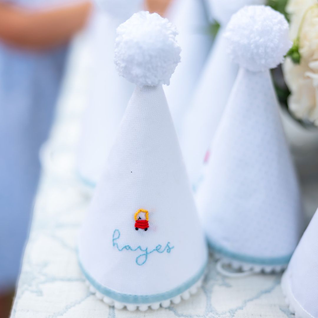 Cozy Coupe Bullion Hand Stitched Party Hat