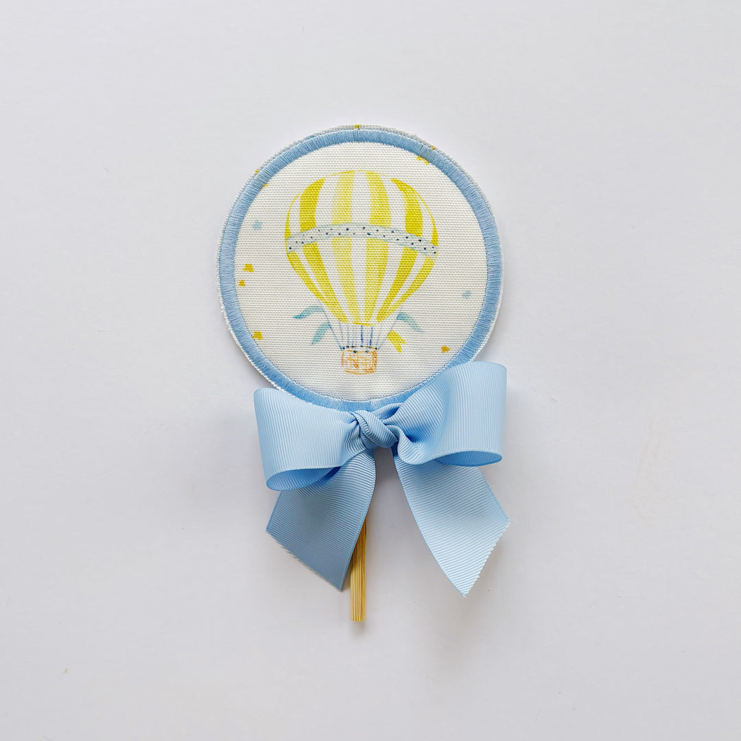Hot Air Balloon Birthday Topper