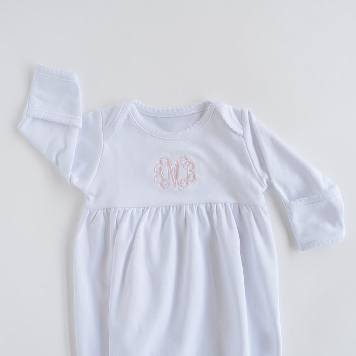 Personalized Newborn Gown