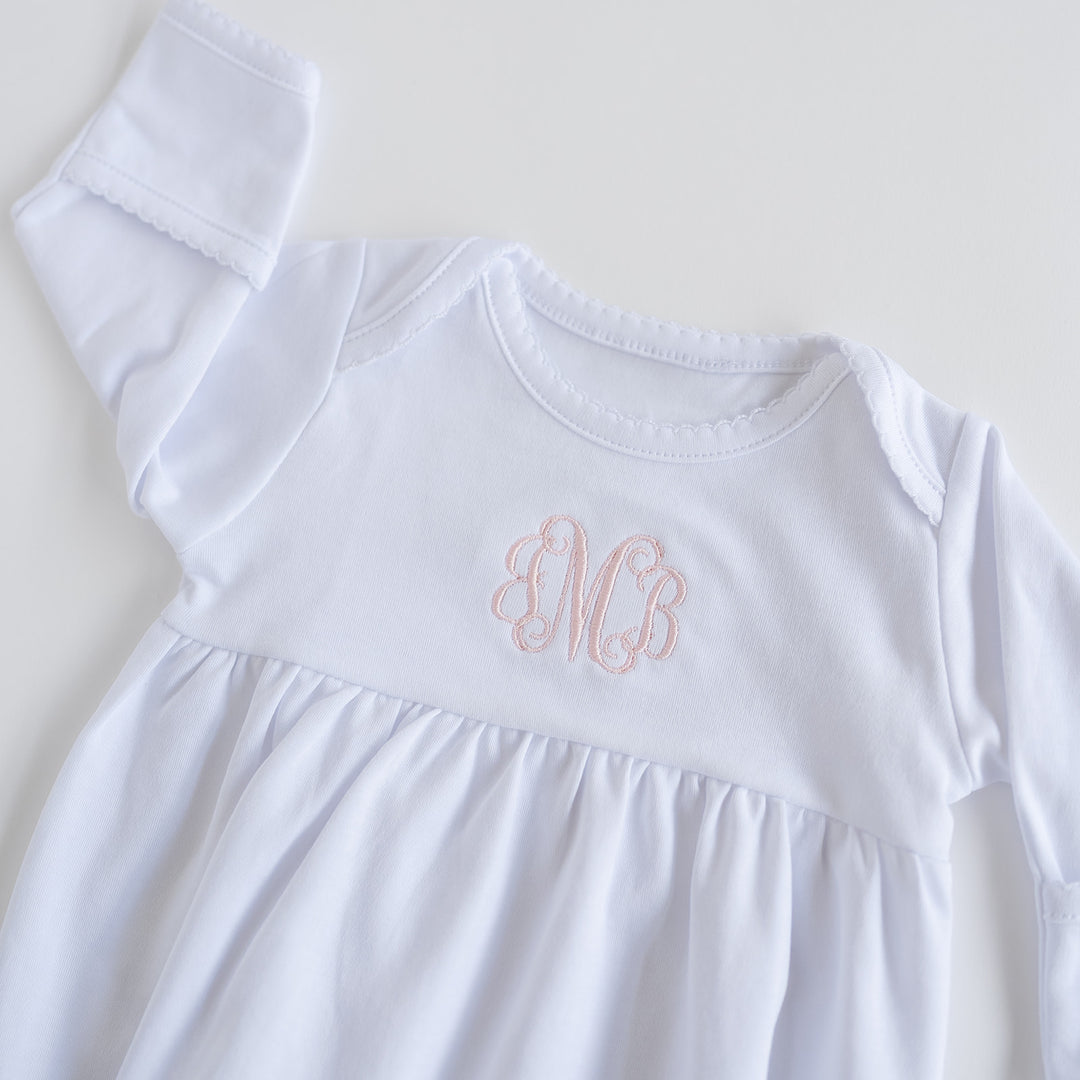Personalized Newborn Gown