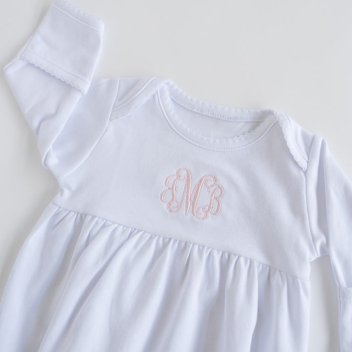 Personalized Newborn Gown