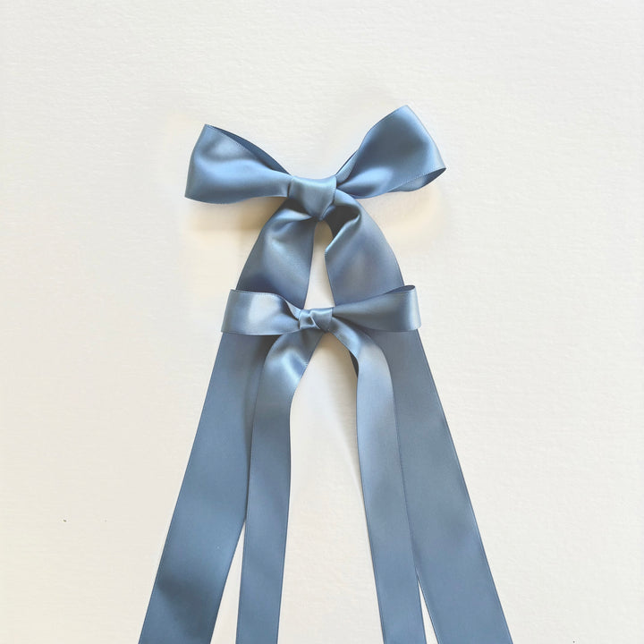 Blue Satin Ribbon