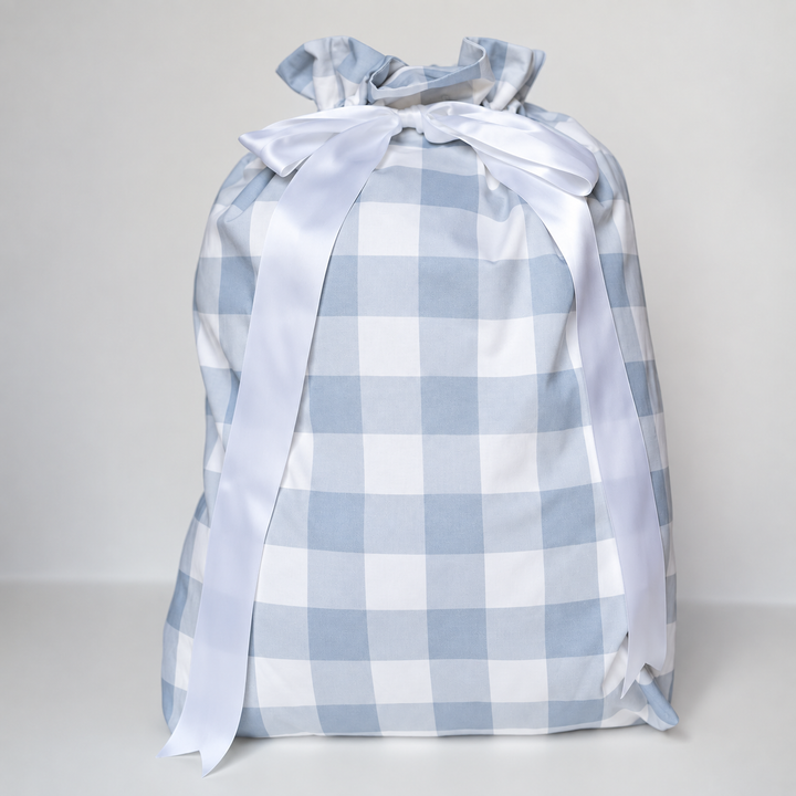 Blue Buffalo Check Heirloom Santa Sack