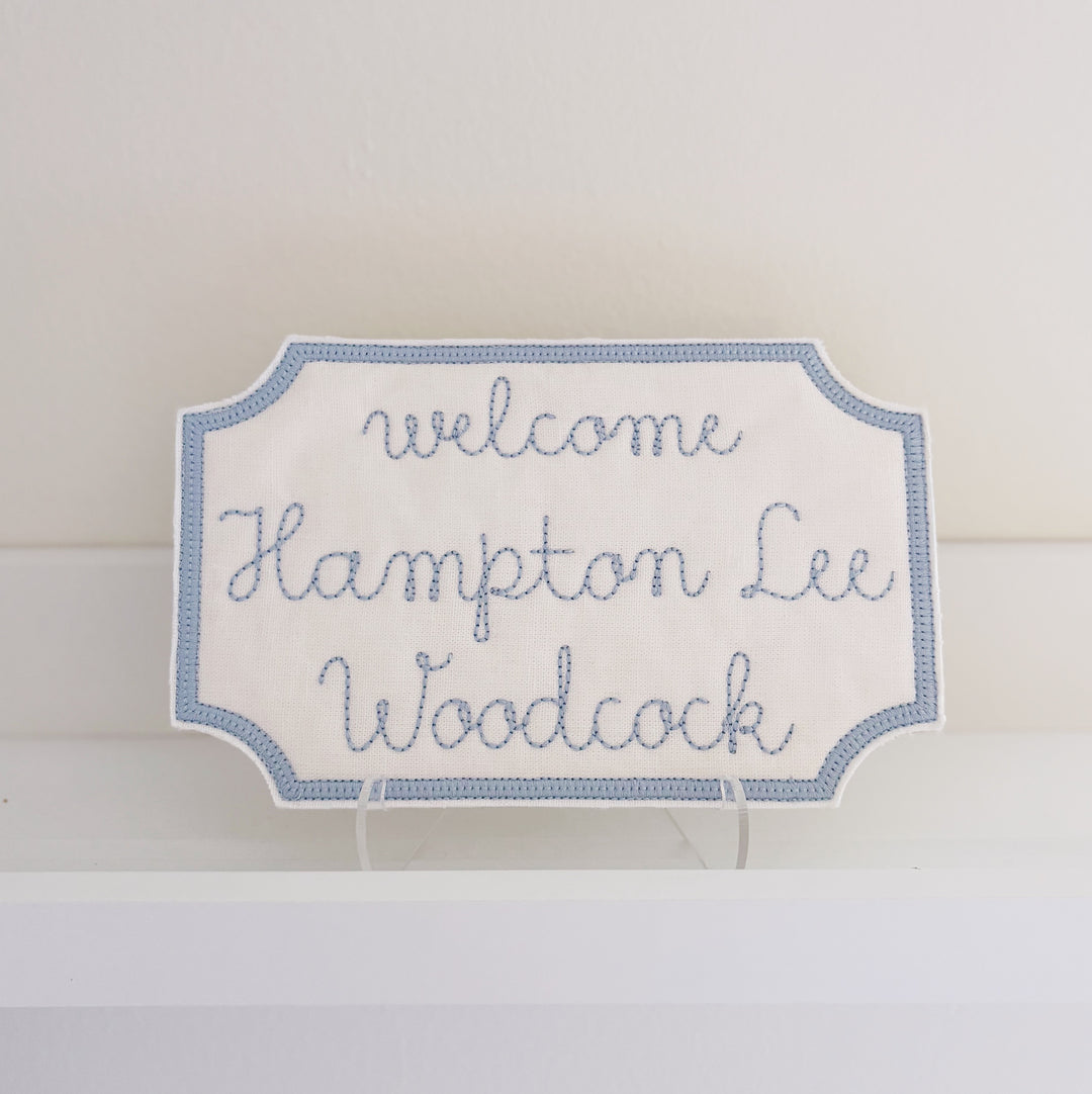 Clear Acrylic Stand for Newborn Sign