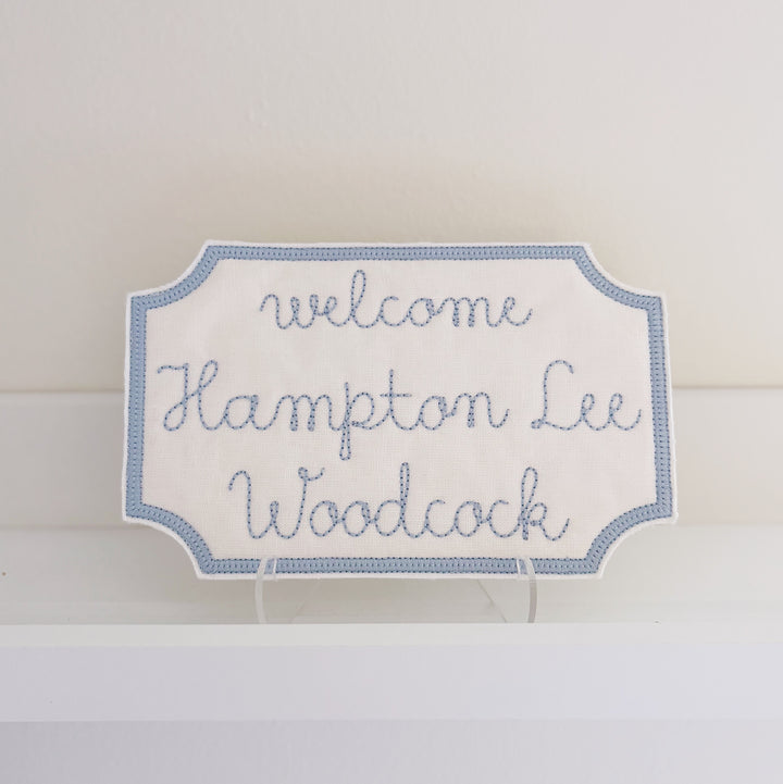 Clear Acrylic Stand for Newborn Sign