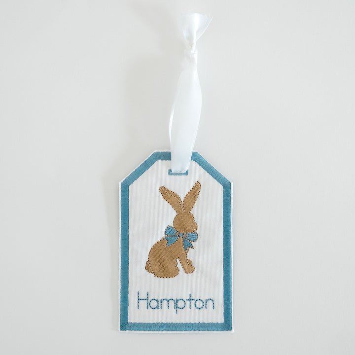 Vertical Keepsake Easter Tag with Bunny