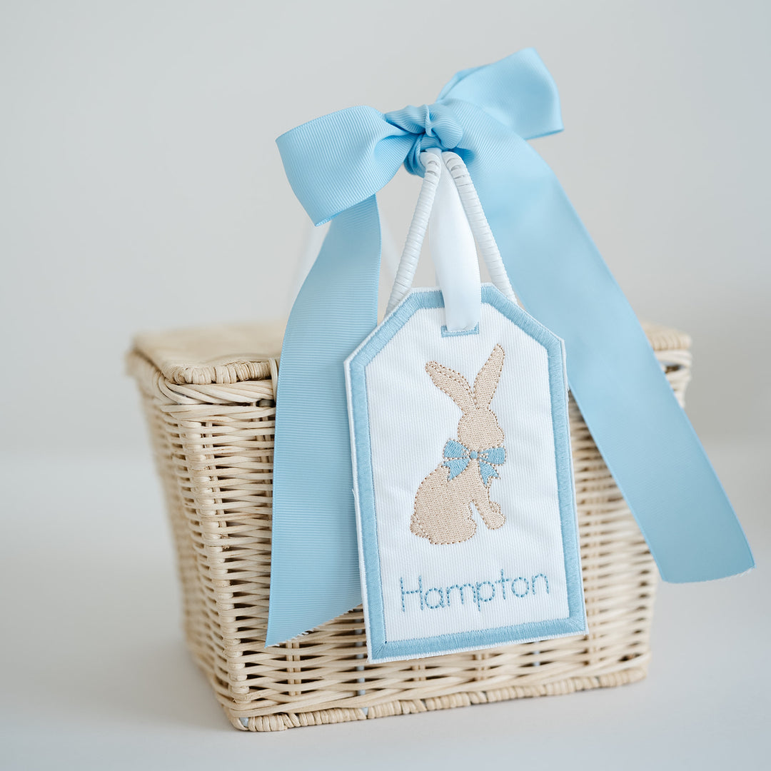 Vertical Keepsake Easter Tag with Bunny
