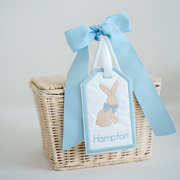 Vertical Keepsake Easter Tag with Bunny