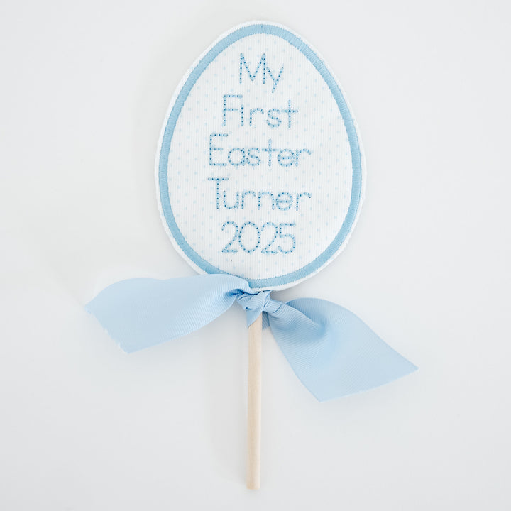 My First Easter Keepsake Topper in Blue