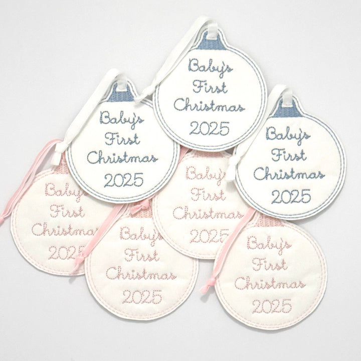 Baby's First Christmas Ornament 2025