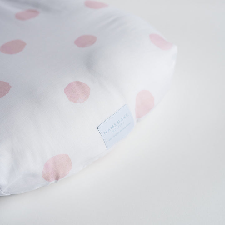 Hospital Bassinet Sheet in Pink Watercolor Dot
