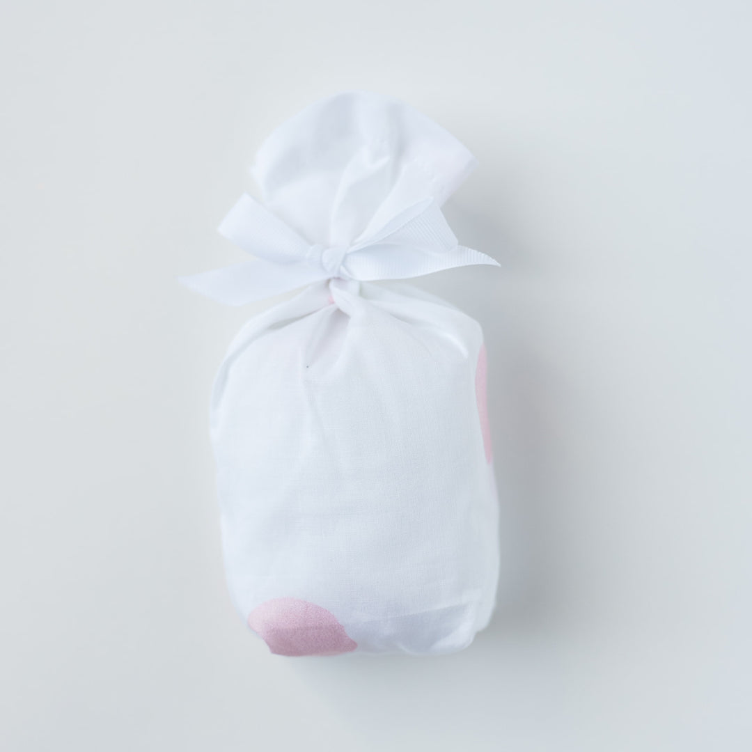 Hospital Bassinet Sheet in Pink Watercolor Dot