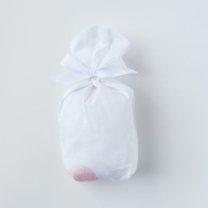 Hospital Bassinet Sheet in Pink Watercolor Dot