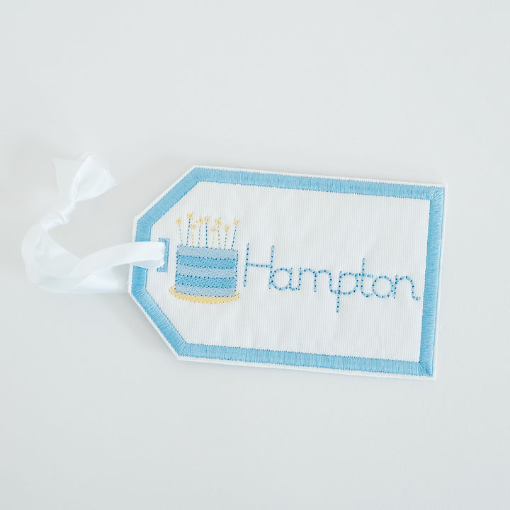 Birthday Cake Keepsake Tag