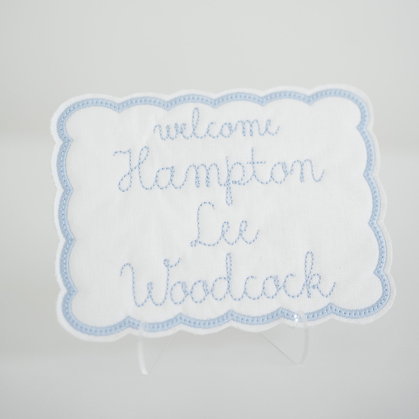 The Original Newborn Welcome Sign – Namesake Celebrations
