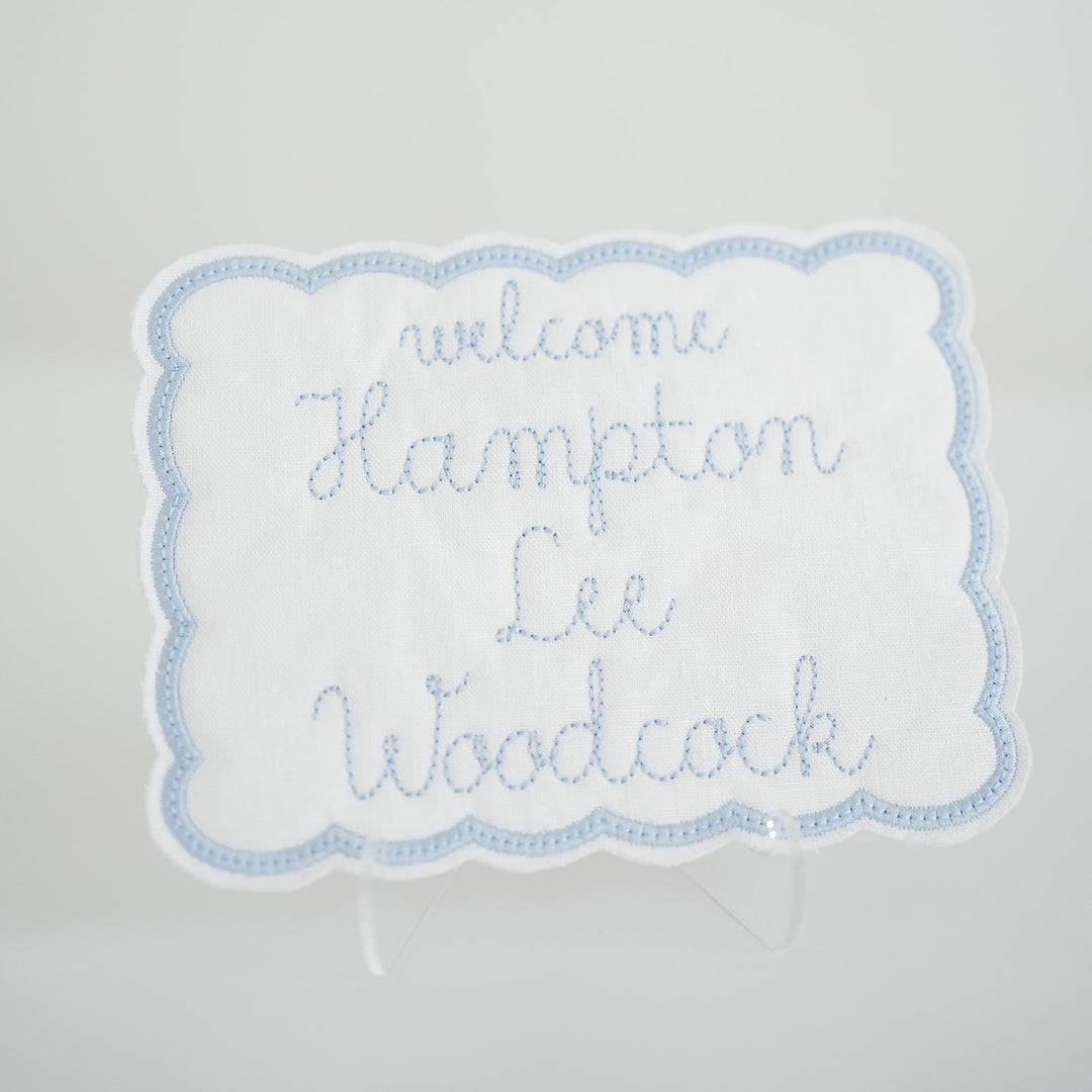 The Original Newborn Welcome Sign