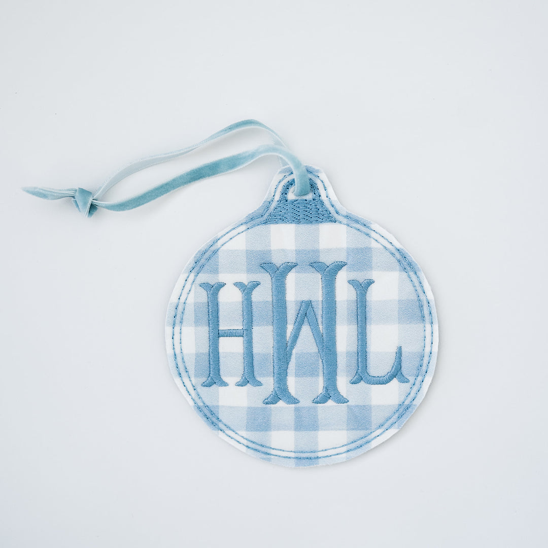 Monogram Christmas Ornament