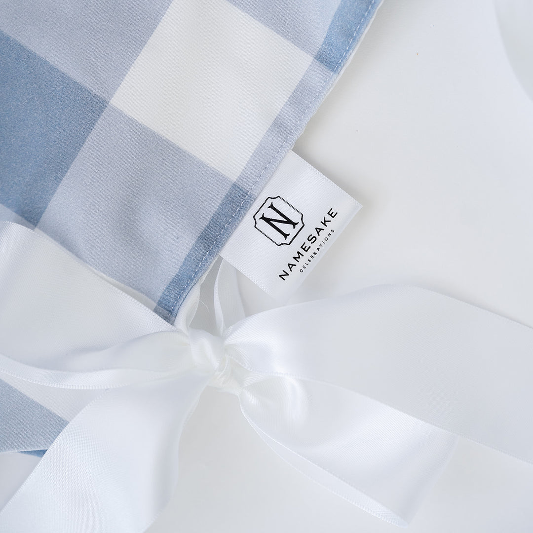 Blue Buffalo Check Petite Tree Skirt