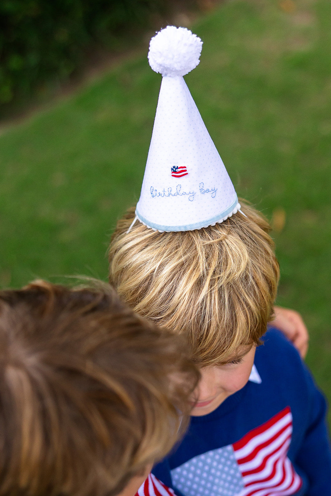 American Flag Bullion Hand Stitched Party Hat