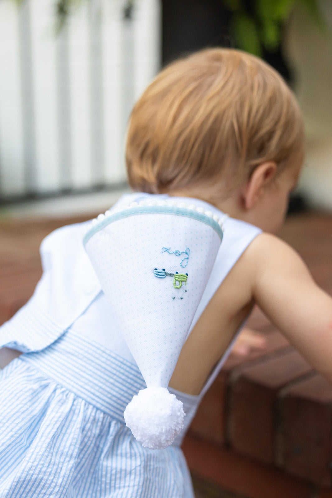 Train Bullion Hand Stitched Party Hat