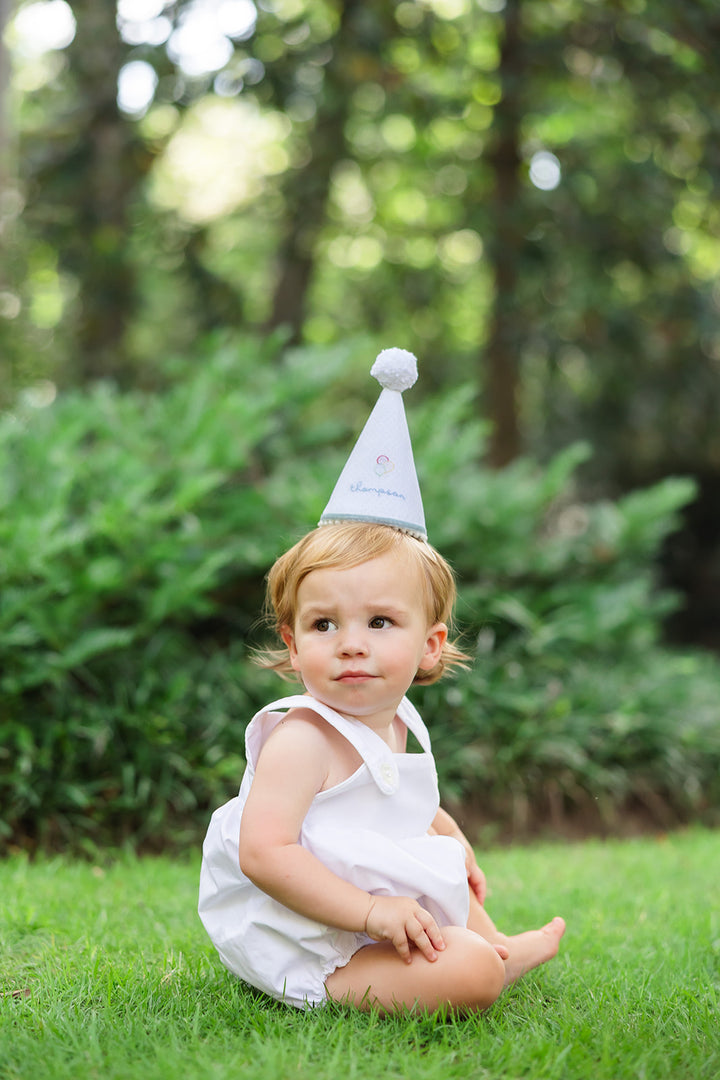 Balloons Shadow Stitch Hand Stitched Party Hat