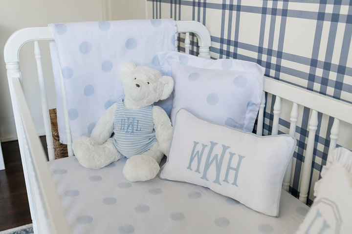 Lumbar Monogram Pillow