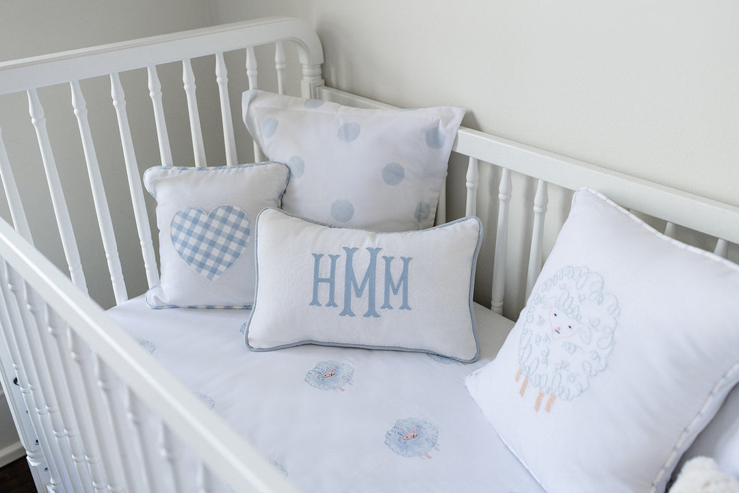 Lumbar Monogram Pillow