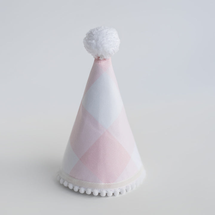 Pink Buffalo Check Party Hat