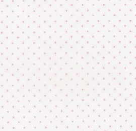 Pink Bitty Dot Easter Basket Bow