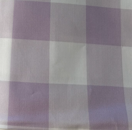 Lavender Buffalo Check Easter Basket Bow