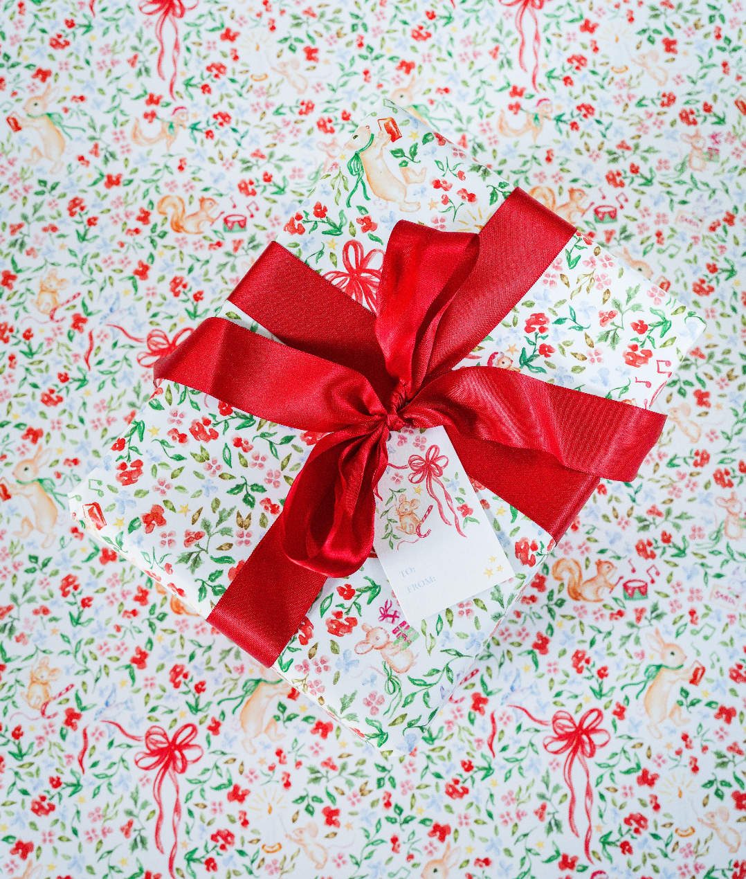 Woodland Christmas Wrapping Paper