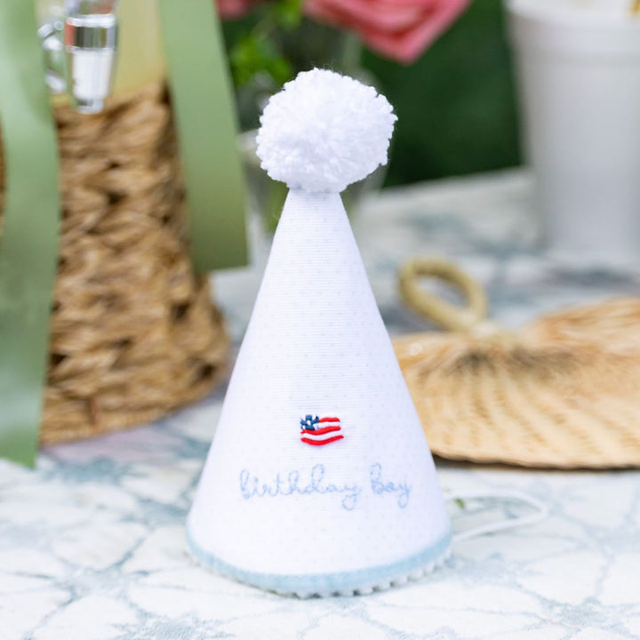 American Flag Bullion Hand Stitched Party Hat