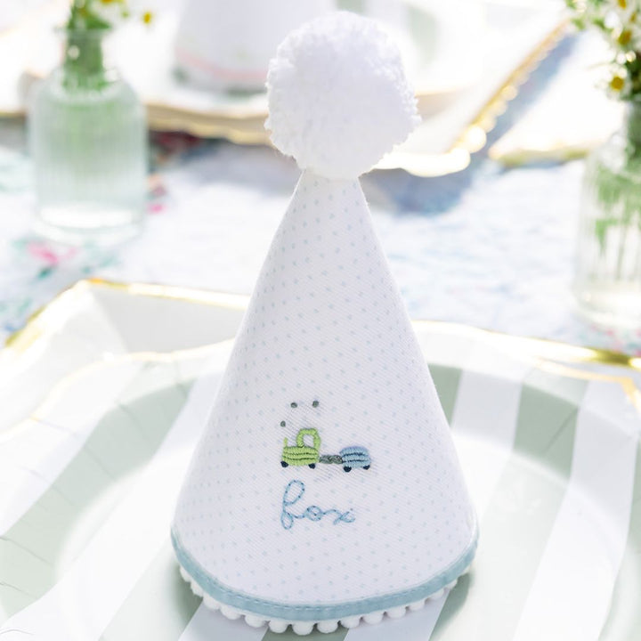 Train Bullion Hand Stitched Party Hat
