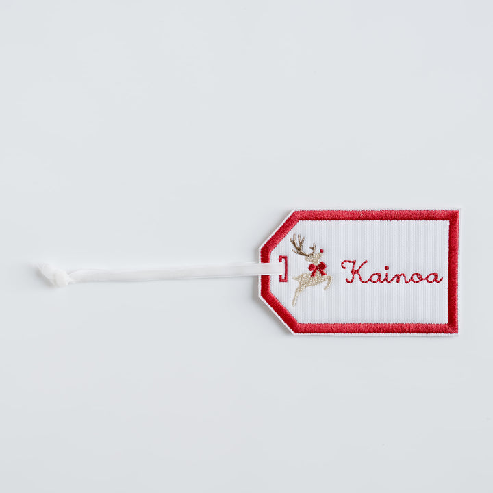 Red Keepsake Gift Tag
