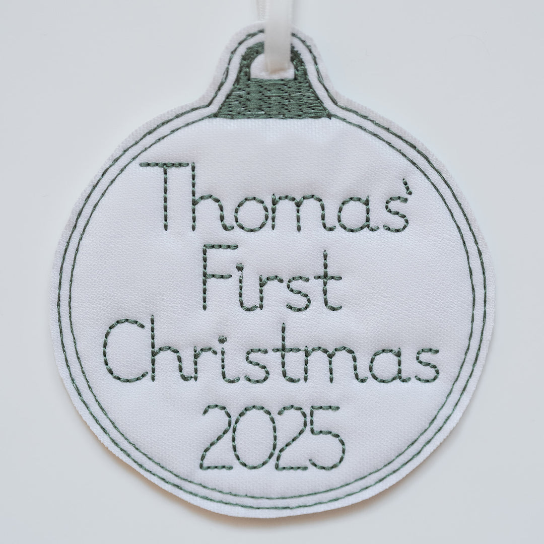 First Christmas Ornament