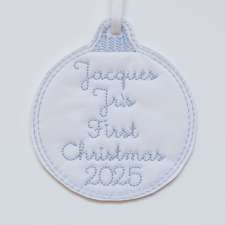 First Christmas Ornament