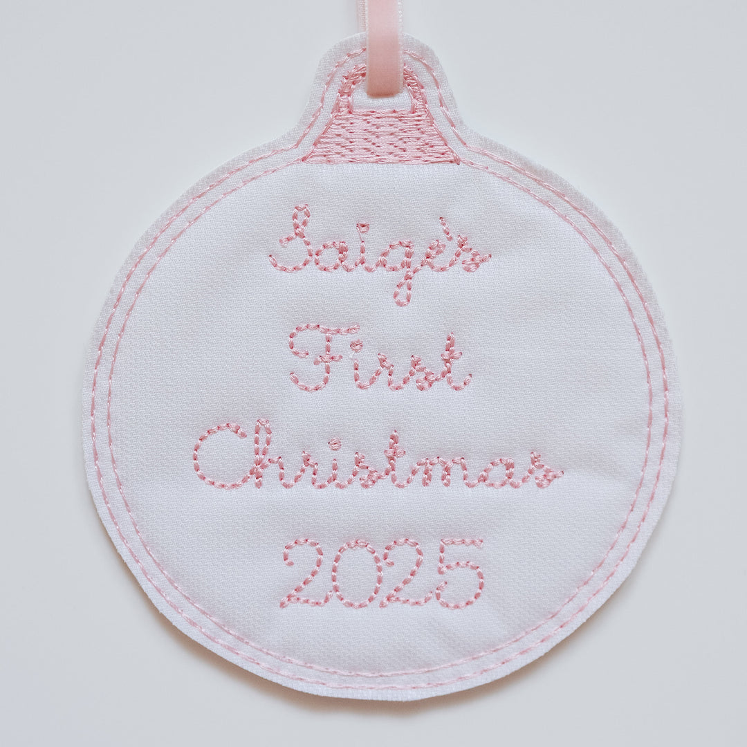 First Christmas Ornament