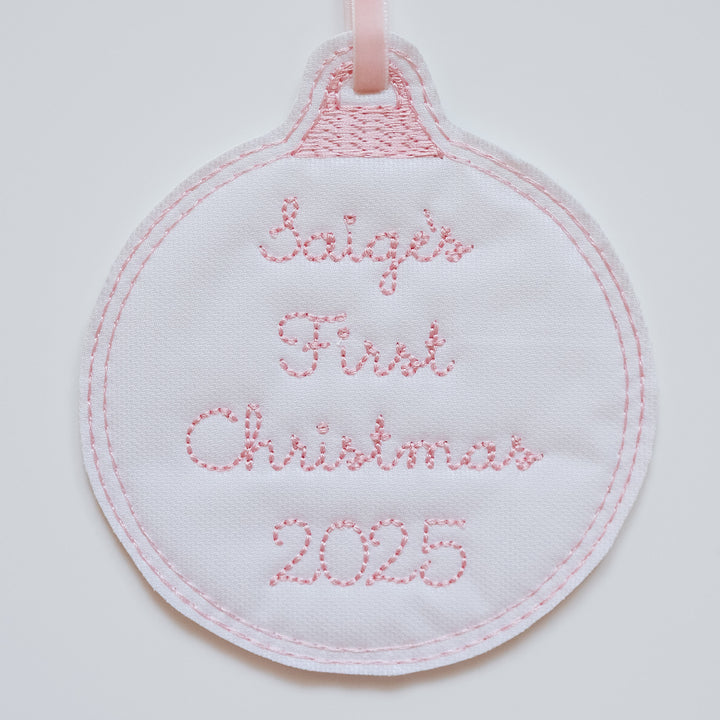 First Christmas Ornament