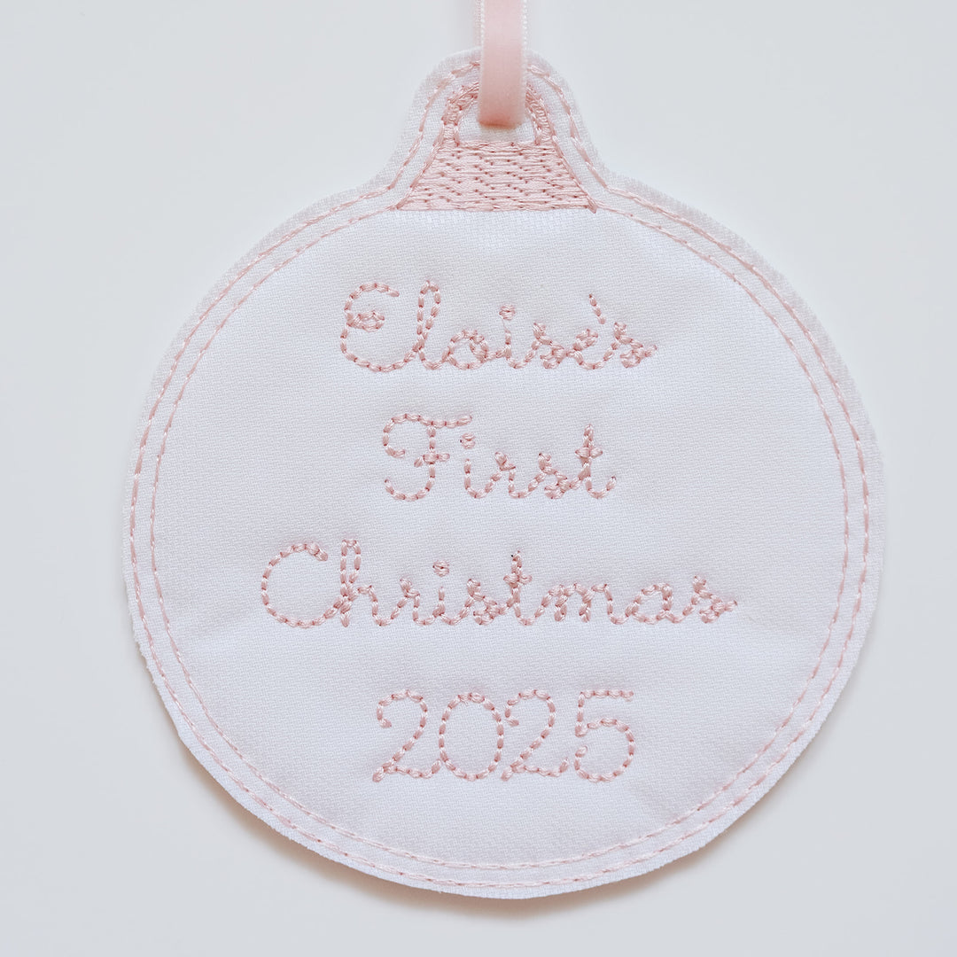 First Christmas Ornament