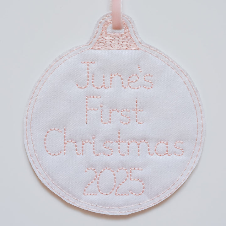 First Christmas Ornament