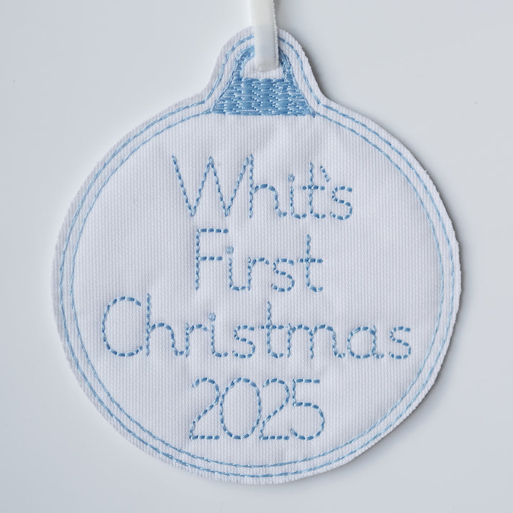 First Christmas Ornament